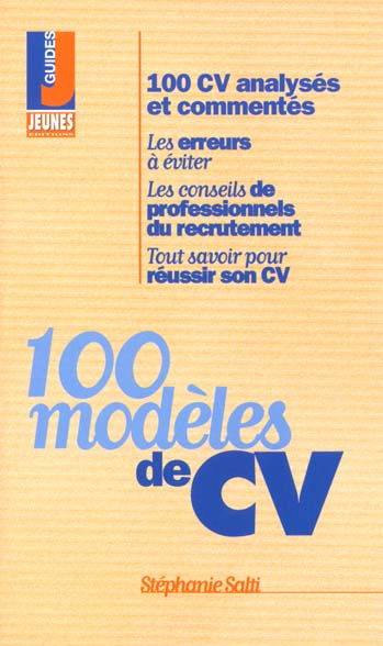 Emprunter 100 modèles de CV livre