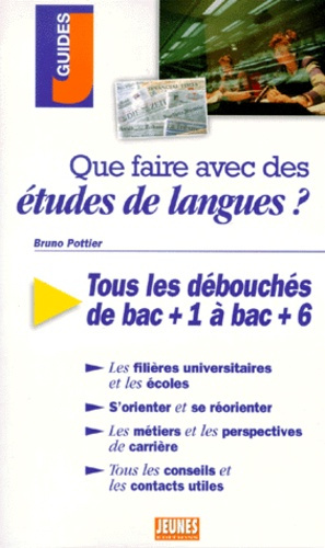 Emprunter Que faire avec des études de langues ? livre