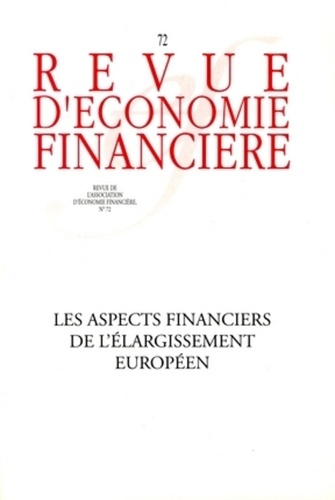 Emprunter Les aspects financiers de l'élargissement européen. N°72 livre
