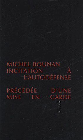 Emprunter Incitation à l'autodéfense livre