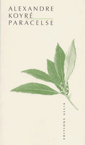 Emprunter Paracelse. (1493-1541) livre