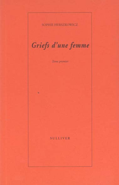 Emprunter Griefs d'une femme livre