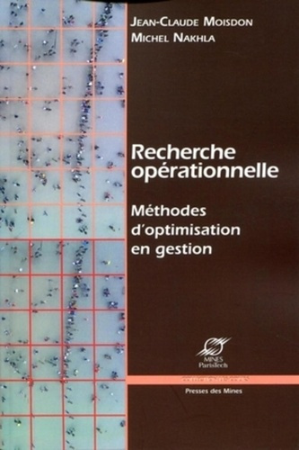 Emprunter Recherche opérationnelle. Méthodes d'optimisation en gestion livre