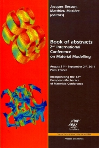 Emprunter 2nd International Conference on Material Modelling livre