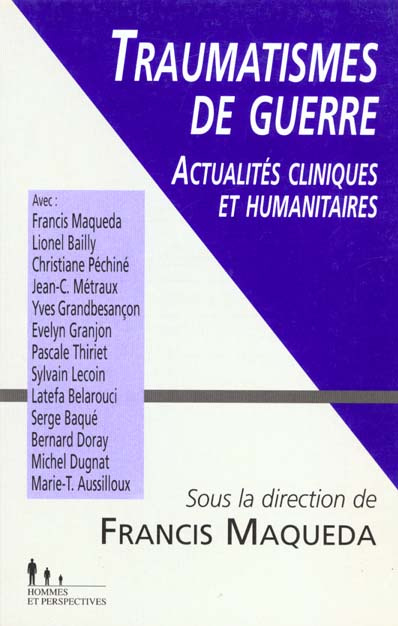 Emprunter TRAUMATISMES DE GUERRE. Actualités cliniques et humanitaires livre