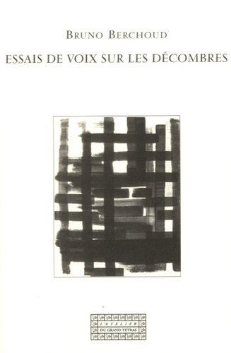 Emprunter Essais de voix sur les décombres livre