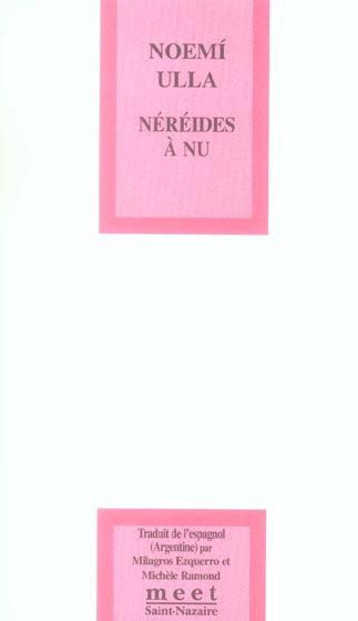 Emprunter Néréides à nu. Edition bilingue français-espagnol livre