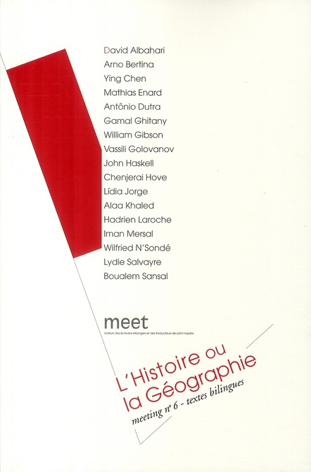 Emprunter Meeting N° 6 : L'Histoire ou la Géographie livre
