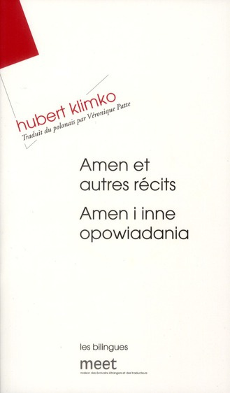 Emprunter Amen et autres récits. Edition bilingue français-polonais livre