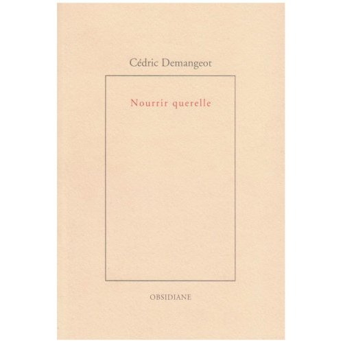 Emprunter Nourrir querelle livre