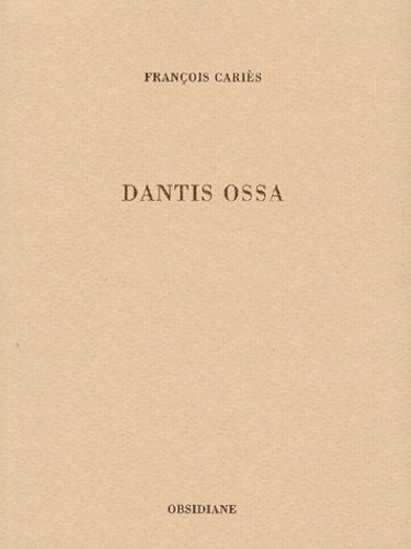 Emprunter Dantis Ossa livre