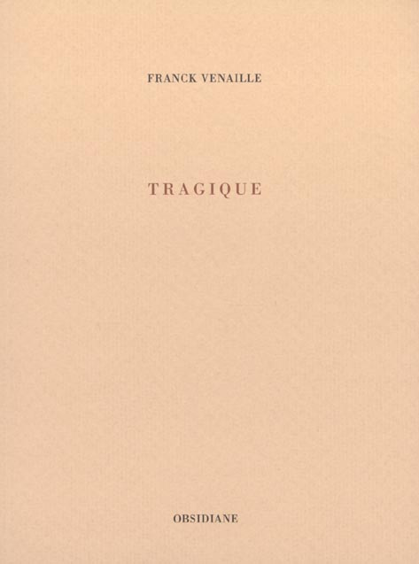 Emprunter TRAGIQUE livre