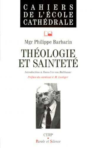 Emprunter THEOLOGIE ET SAINTETE CAHIER 36 livre