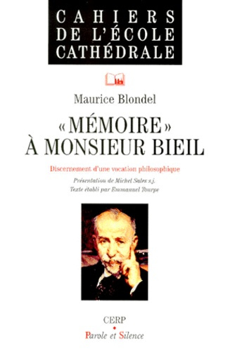 Emprunter MEMOIRE A MONSIEUR BIEIL livre