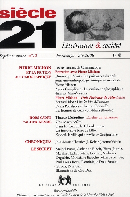 Emprunter Siècle 21 N° 12, Printemps-Eté 2008 : Pierre Michon et la fiction autobiographique livre