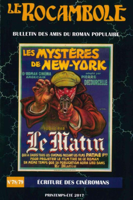 Emprunter Le Rocambole N° 78-79 : Ecriture des cinéromans livre