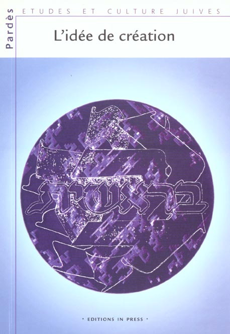 Emprunter Pardès N° 31 : L'idée de création. La question de l'origine livre