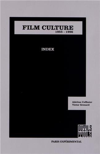Emprunter Index de la revue Film Culture. Edition bilingue français-anglais livre