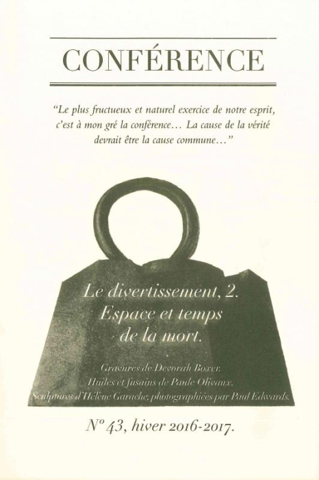 Emprunter Conférence N° 43, hiver 2016 livre
