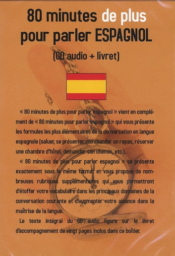 Emprunter 80 minutes de plus pour parler espagnol livre