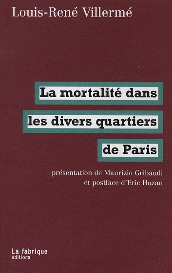 Emprunter La mortalité dans les divers quartiers de Paris livre