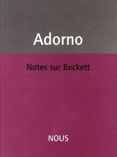 Emprunter Notes sur Beckett livre