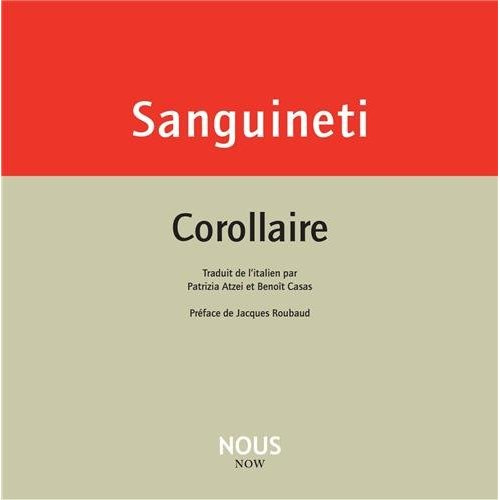 Emprunter Corollaire. Edition bilingue français-italien livre