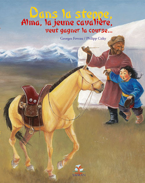Emprunter Dans la steppe, Alma, la jeune cavalière, veut gagner la course... livre