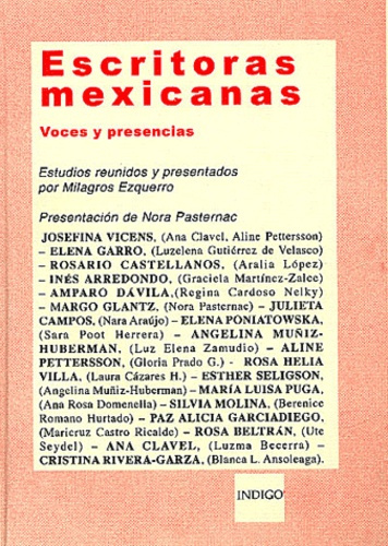 Emprunter ESCRITORAS MEXICANAS VOCES Y PRESENCIAS livre