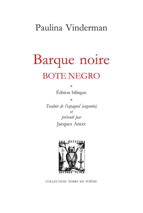Emprunter Barque noire. Edition bilingue français-espagnol livre