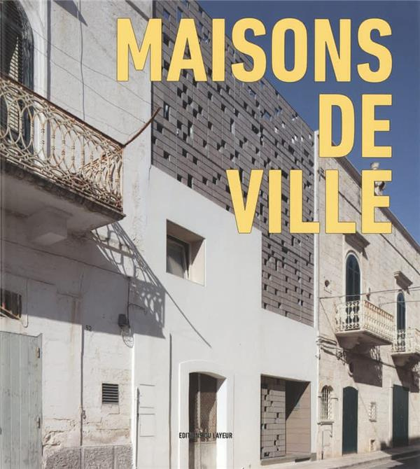 Emprunter MAISONS DE VILLE livre