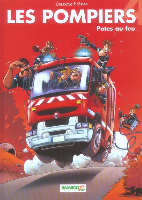Emprunter Les Pompiers Tome 4 : Potes au feu livre