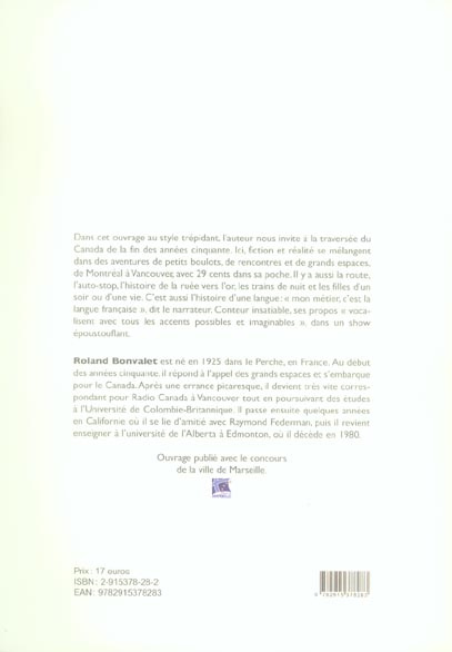 Emprunter Comment j'ai gagné le Canada livre