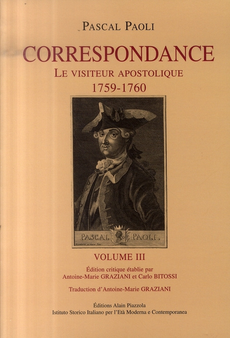 Emprunter Correspondance. Volume 3, Le visiteur apostolique (1759-1760), Edition bilingue français-italien livre