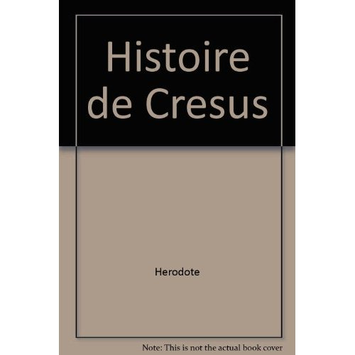 Emprunter Histoire de Crésus livre