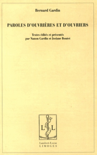 Emprunter Paroles d?ouvrières et d?ouvriers livre