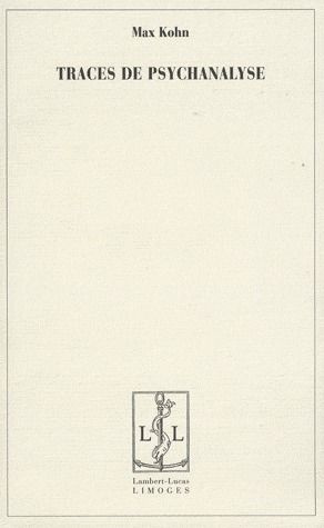 Emprunter Traces de psychanalyse livre