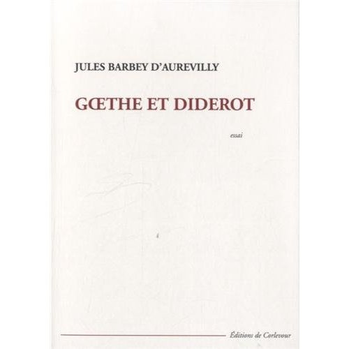 Emprunter Goethe et Diderot livre