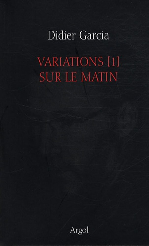 Emprunter Variations Tome 1 : Sur le matin livre