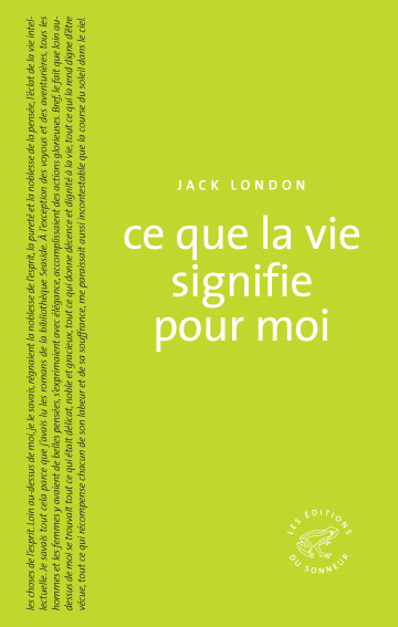 Emprunter Ce que la vie signifie pour moi livre