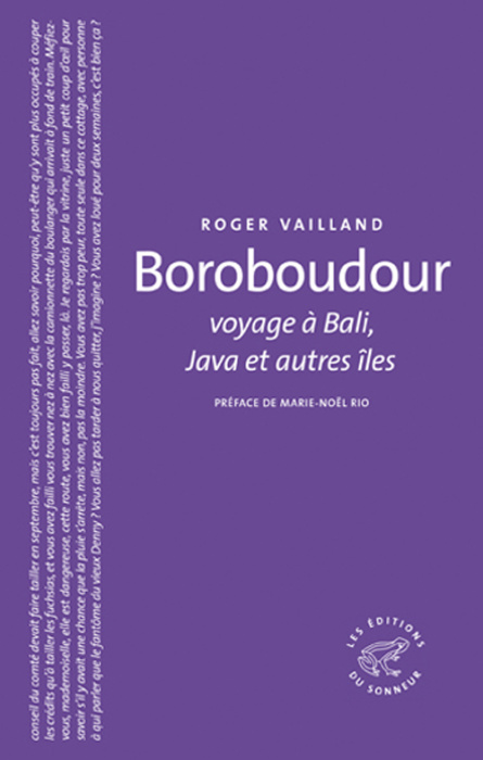Emprunter Boroboudour. Voyage à Bali, Java et autres îles livre