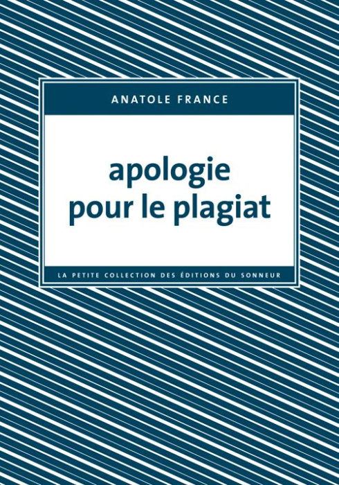 Emprunter Apologie pour le plagiat livre