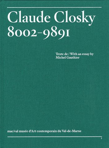 Emprunter Claude Closky, 8002-9891 livre