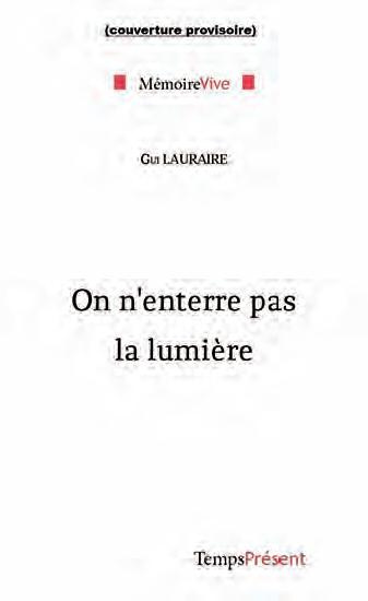 Emprunter On n'enterre pas la lumière... livre
