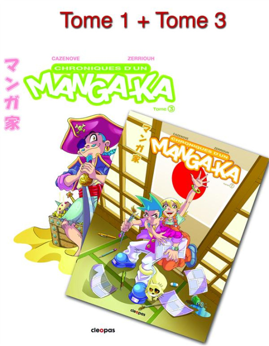 Emprunter Chroniques d'un Mangaka : 2 volumes : Tomes 1 et 3 livre