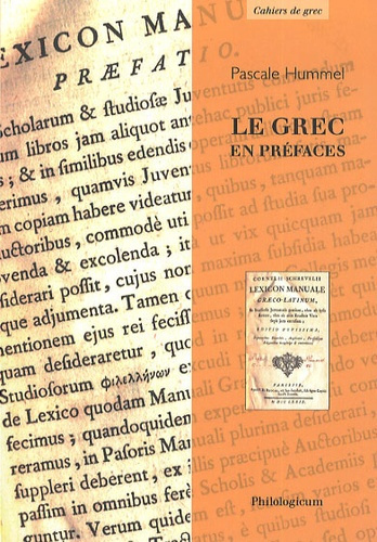 Emprunter LE GREC EN PREFACE livre