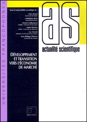 Emprunter DEVELOPPEMENT ET TRANSITION VERS L'ECONOMIE DE MARCHE. Troisièmes journées scientifiques du réseau a livre