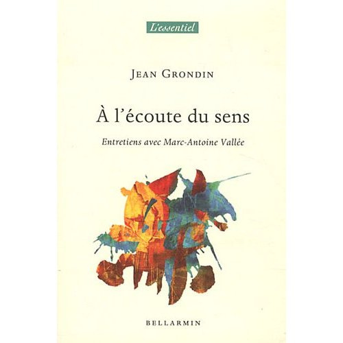 Emprunter A l'écoute du sens livre