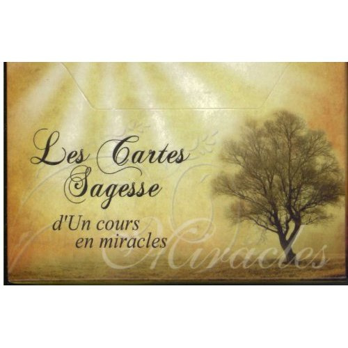 Emprunter LES CARTES SAGESSE D'UN COURS EN MIRACLES livre