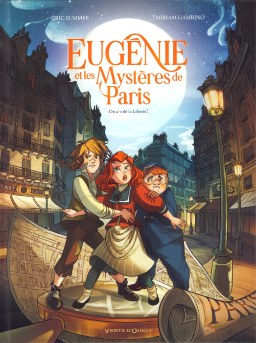 Emprunter Eugénie et les mystères de Paris Tome 1 : On a volé la Liberté ! Avec 1 papertoy en cadeau livre